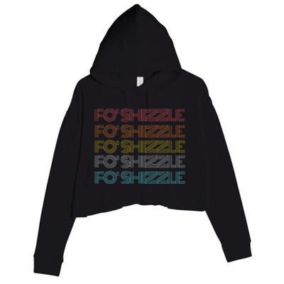 Fo Shizzle Crop Fleece Hoodie