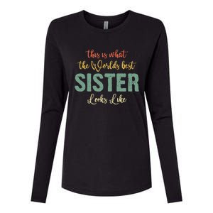 Funny Sister From Sister Sister For Women Womens Cotton Relaxed Long Sleeve T-Shirt