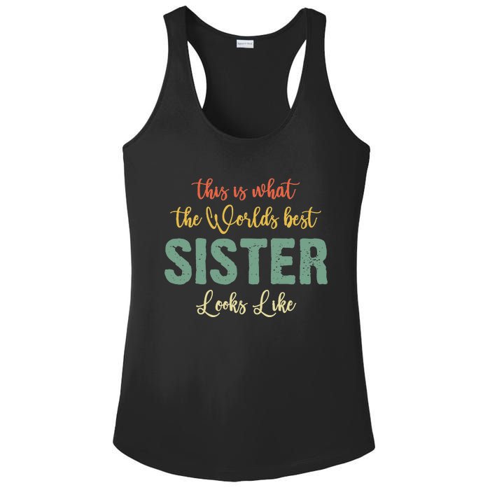 Funny Sister From Sister Sister For Women Ladies PosiCharge Competitor Racerback Tank