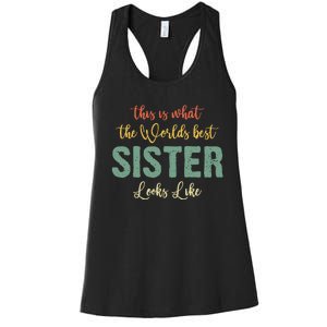 Funny Sister From Sister Sister For Women Women's Racerback Tank