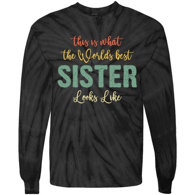 Funny Sister From Sister Sister For Women Tie-Dye Long Sleeve Shirt