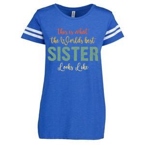 Funny Sister From Sister Sister For Women Enza Ladies Jersey Football T-Shirt