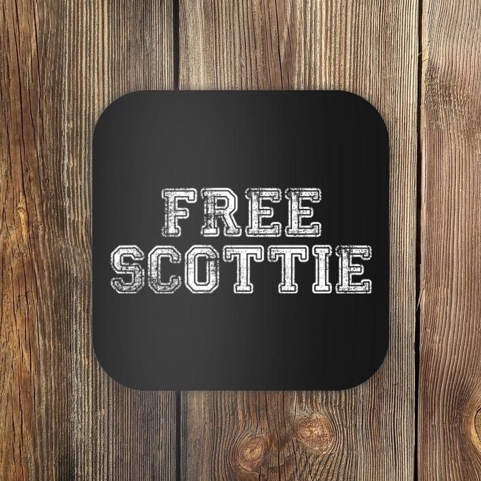 Free Scottie Coaster