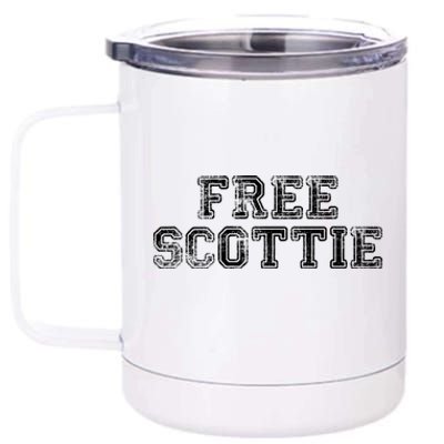 Free Scottie 12 oz Stainless Steel Tumbler Cup