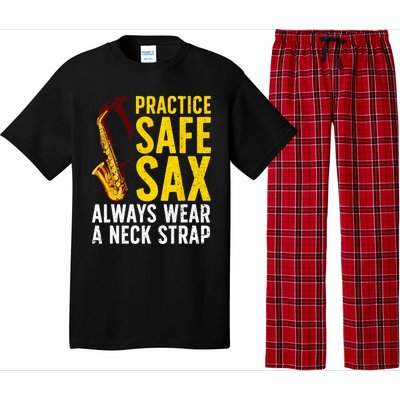 Funny Saxophone For Men Women Saxophone Player Saxophonist Pajama Set