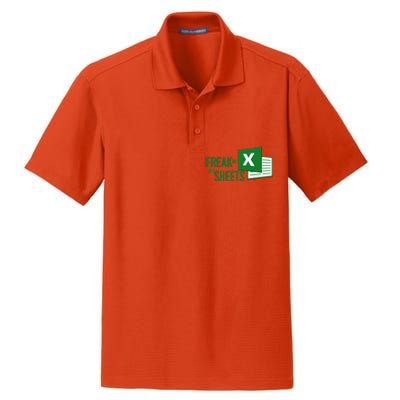 Funny Spreadsheet Freak In The Sheets Accountant Dry Zone Grid Polo