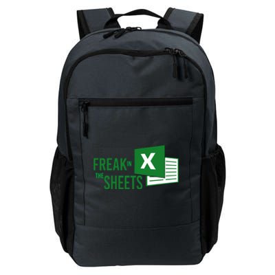 Funny Spreadsheet Freak In The Sheets Accountant Daily Commute Backpack