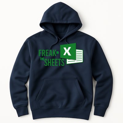 Funny Spreadsheet Freak In The Sheets Accountant Hoodie