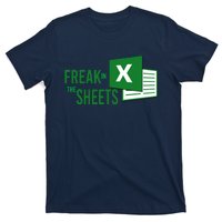 Funny Spreadsheet Freak In The Sheets Accountant T-Shirt