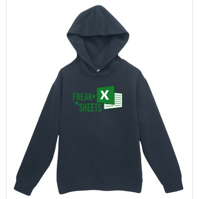 Funny Spreadsheet Freak In The Sheets Accountant Urban Pullover Hoodie