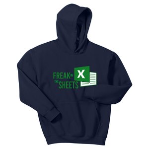 Funny Spreadsheet Freak In The Sheets Accountant Kids Hoodie