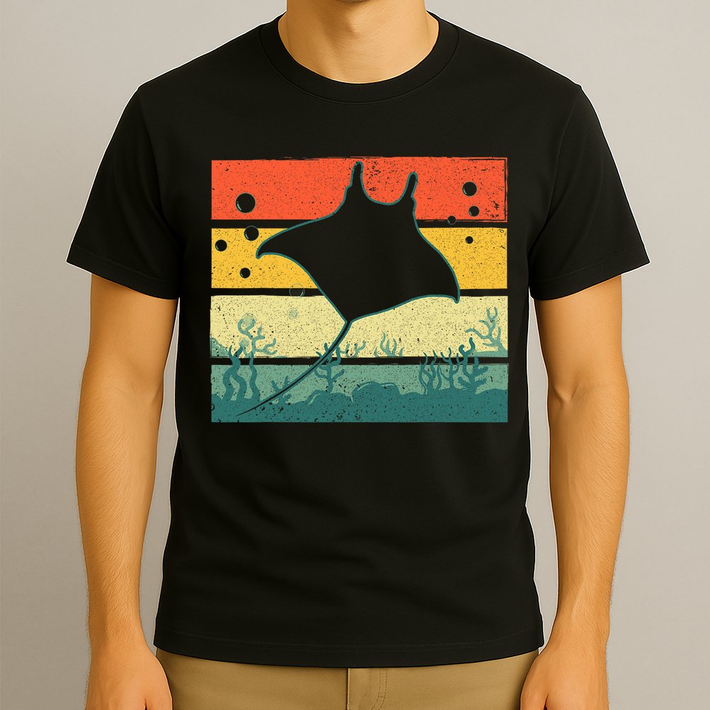 Funny Stingray For Men Women Kids Ocean Animal Lovers T-Shirt