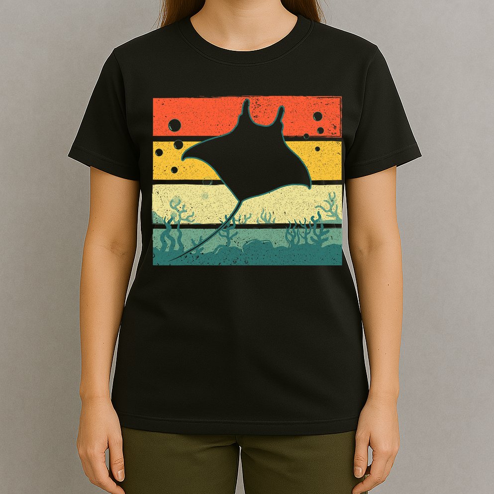 Funny Stingray For Men Women Kids Ocean Animal Lovers T-Shirt