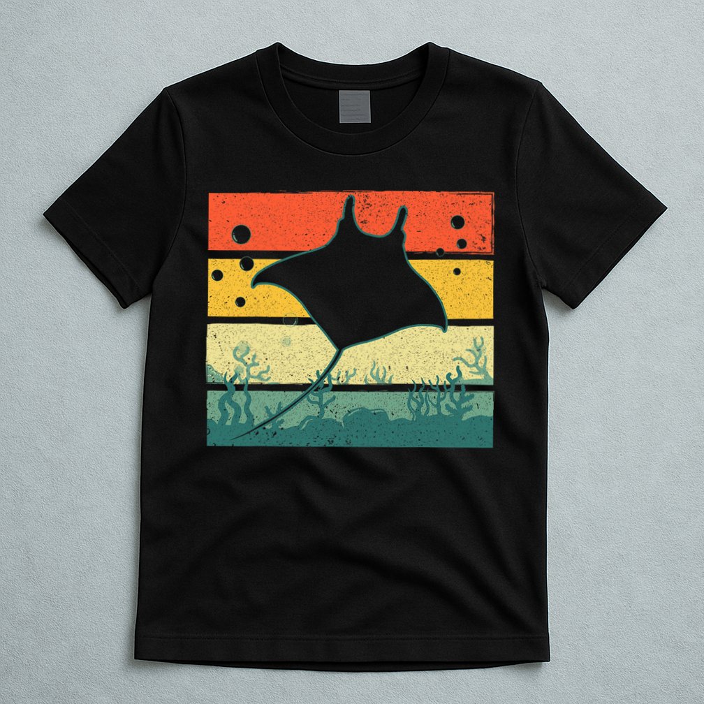 Funny Stingray For Men Women Kids Ocean Animal Lovers T-Shirt