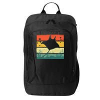 Funny Stingray For Men Women Kids Ocean Animal Lovers City Backpack