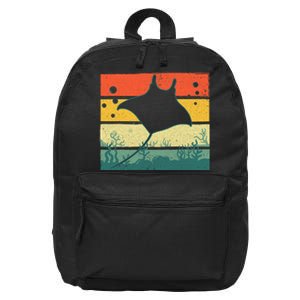 Funny Stingray For Men Women Kids Ocean Animal Lovers 16 in Basic Backpack