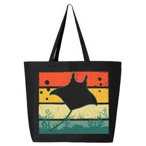 Funny Stingray For Men Women Kids Ocean Animal Lovers 25L Jumbo Tote