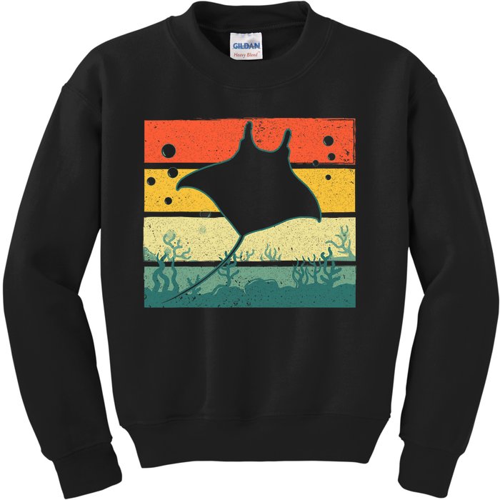 Funny Stingray For Men Women Kids Ocean Animal Lovers Kids Sweatshirt