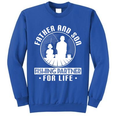 Father Son Fishing Partners For Life Cute Gift Sweatshirt