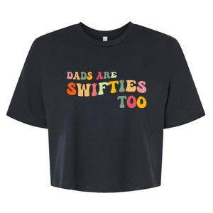 Funny Saying Fathers Day Bella+Canvas Jersey Crop Tee