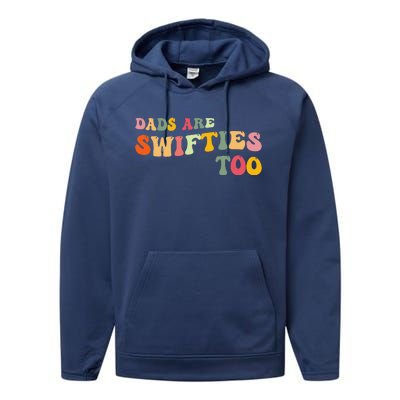 Funny Saying Fathers Day Performance Fleece Hoodie