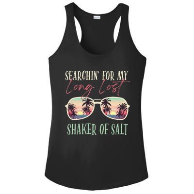 Funny Searching For My Long Lost Shaker Of Salt Shaker Ladies PosiCharge Competitor Racerback Tank