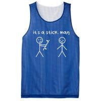 Funny Stick Figures Stick ItS A Stick Sarcastic Gift Mesh Reversible Basketball Jersey Tank