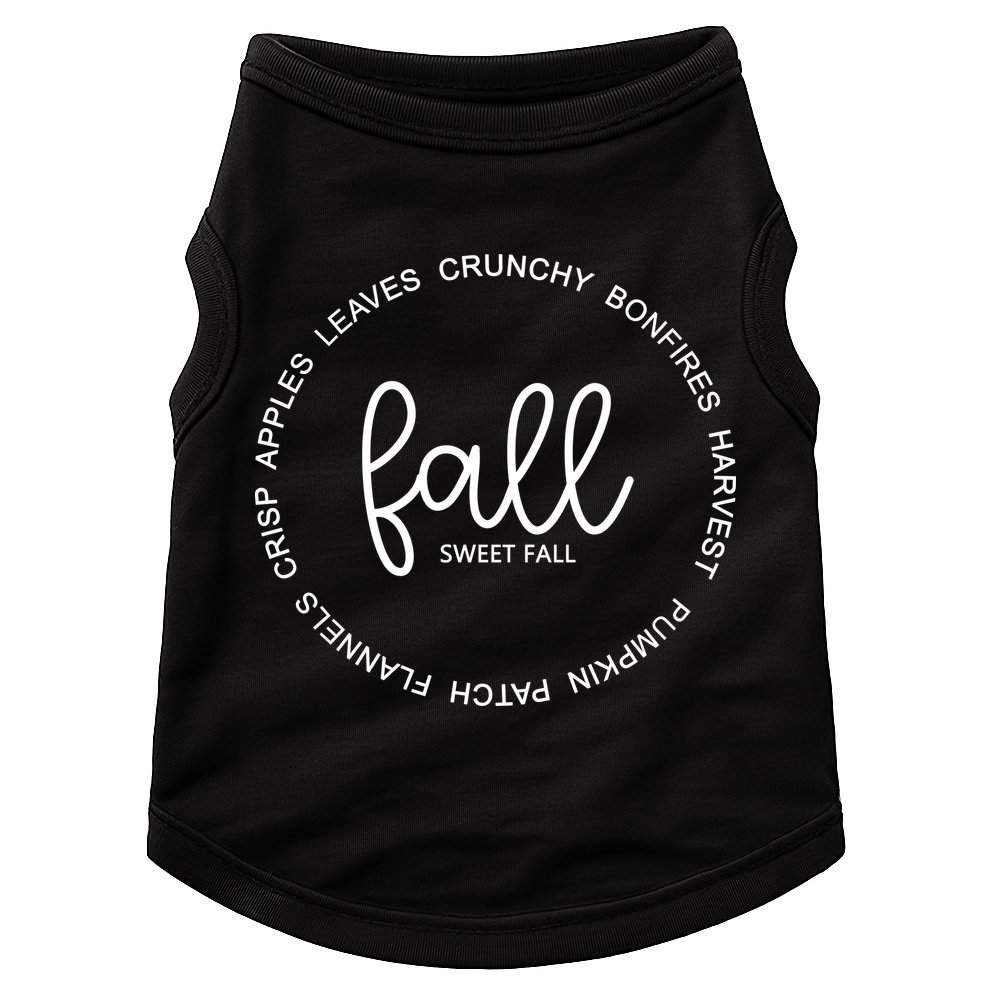 Fall Sweet Fall Festive Doggie Tank
