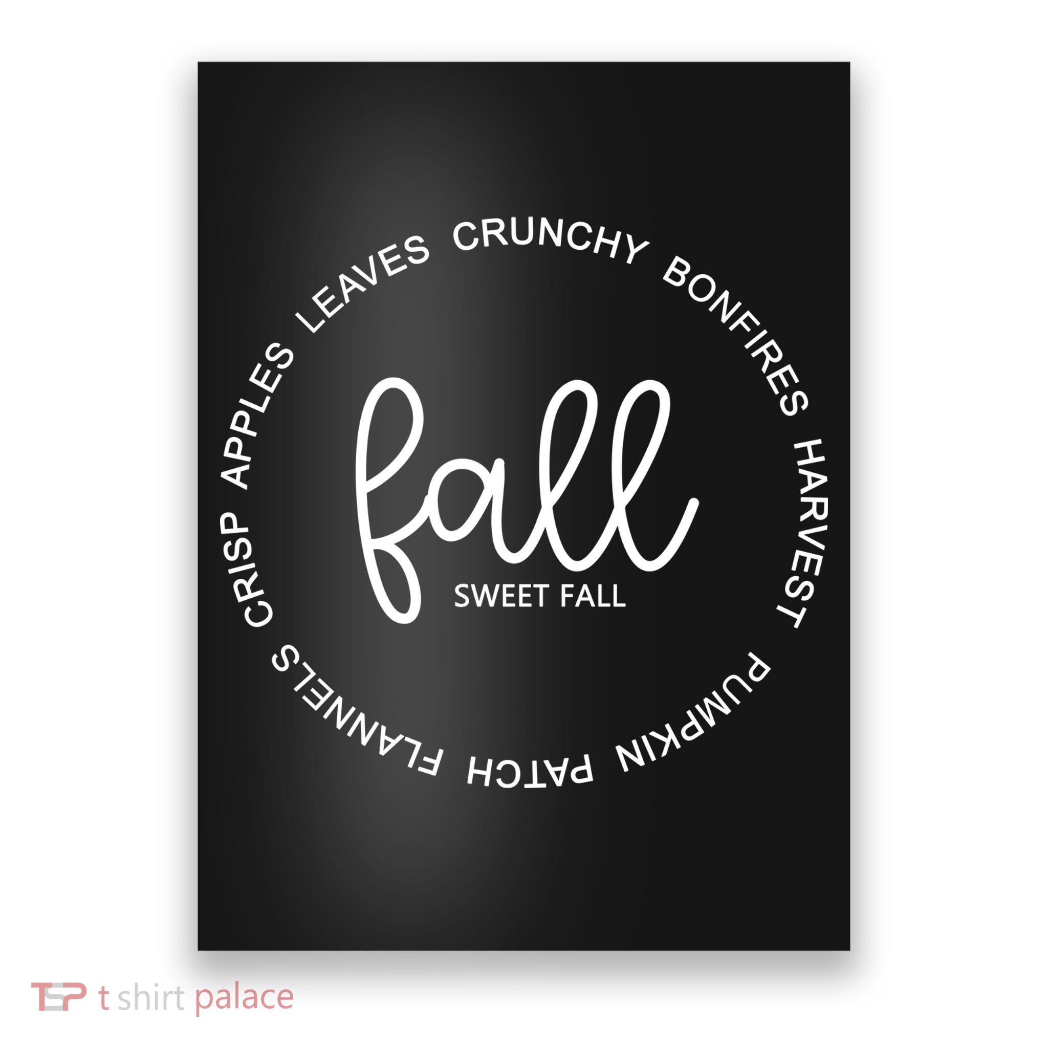 Fall Sweet Fall Festive Poster