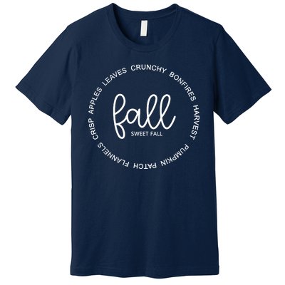 Fall Sweet Fall Festive Premium T-Shirt