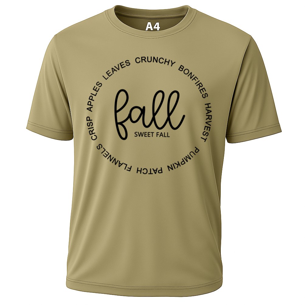 Fall Sweet Fall Festive Cooling Performance Crew T-Shirt