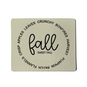 Fall Sweet Fall Festive Mousepad