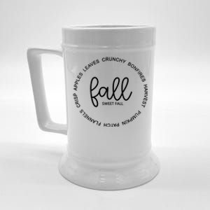 Fall Sweet Fall Festive Beer Stein