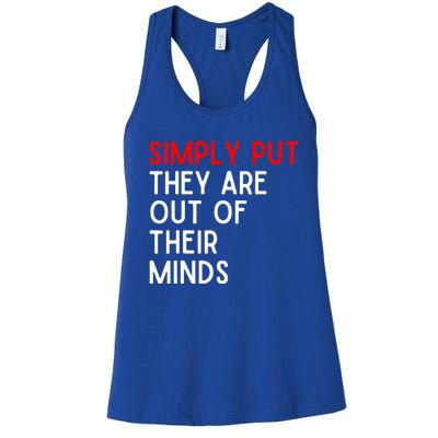 Funny Saying Women's Racerback Tank