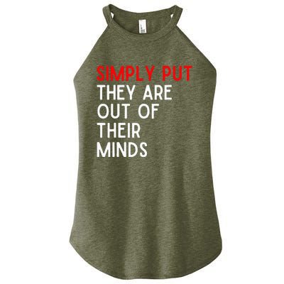 Funny Saying Women’s Perfect Tri Rocker Tank