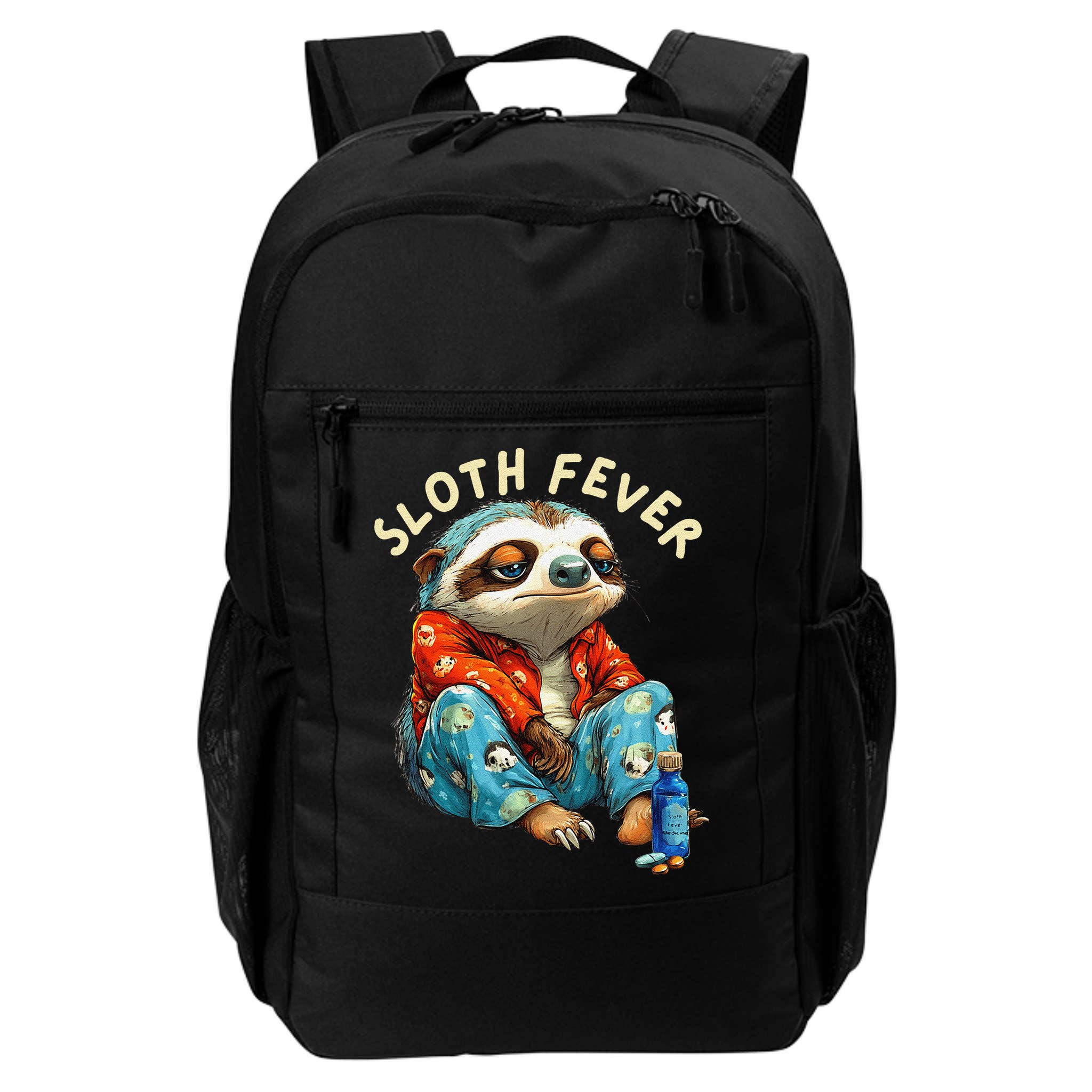Funny Sloth Fever Humor Backpack
