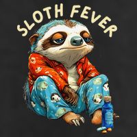 Funny Sloth Fever Humor 11oz C Handle Ceramic Mug