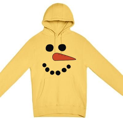 Frosty Snowman Premium Pullover Hoodie