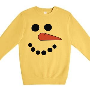 Frosty Snowman Premium Crewneck Sweatshirt