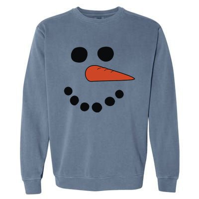 Frosty Snowman Garment-Dyed Sweatshirt