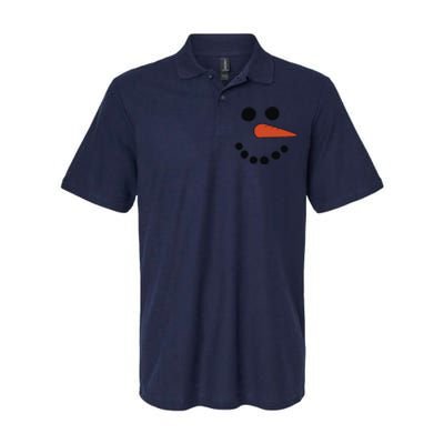 Frosty Snowman Softstyle Adult Sport Polo