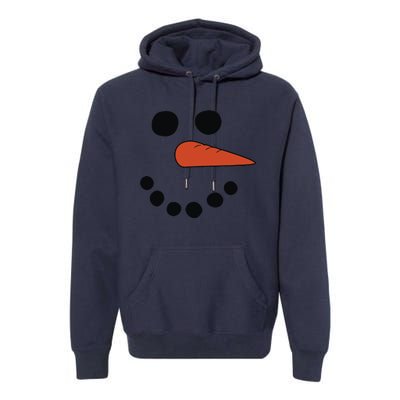 Frosty Snowman Premium Hoodie