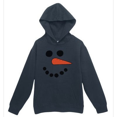 Frosty Snowman Urban Pullover Hoodie