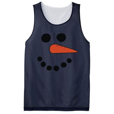 Frosty Snowman Mesh Reversible Basketball Jersey Tank