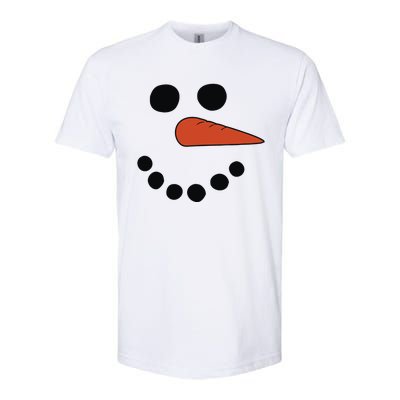 Frosty Snowman Softstyle CVC T-Shirt