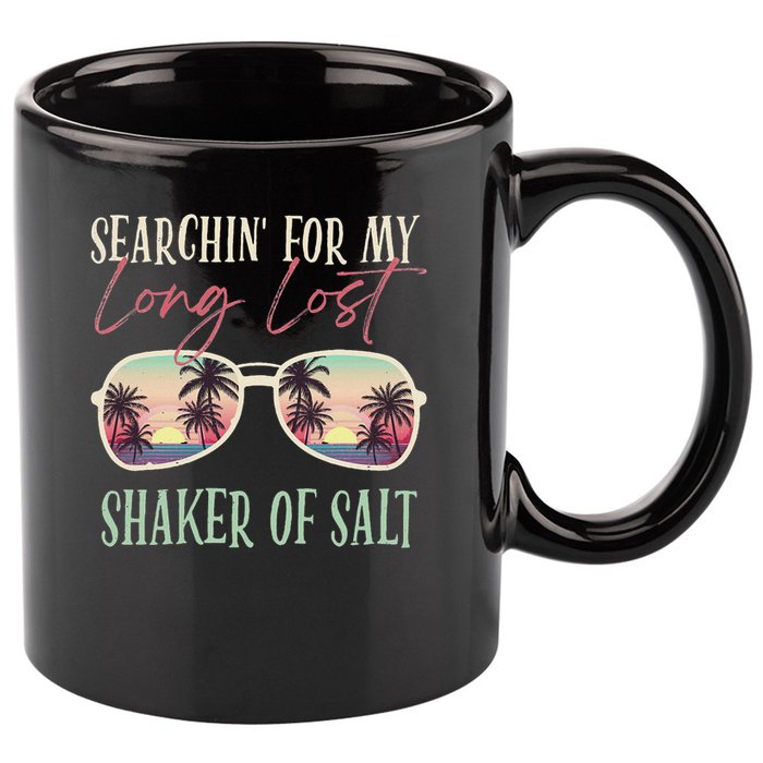 Funny Searching For My Long Lost Shaker Of Salt Shaker 11oz C Handle Ceramic Mug