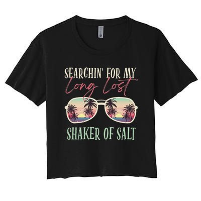 Funny Searching For My Long Lost Shaker Of Salt Shaker Crop Top