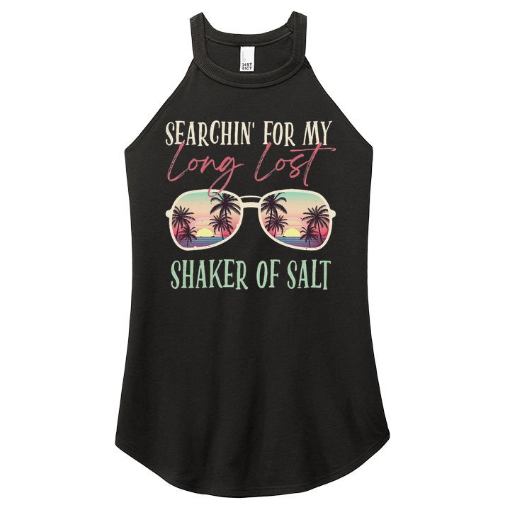 Funny Searching For My Long Lost Shaker Of Salt Shaker Women's Perfect Tri Rocker Tank