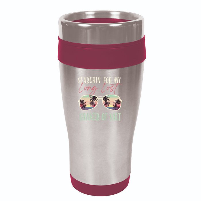 Funny Searching For My Long Lost Shaker Of Salt Shaker 16oz Travel Tumbler