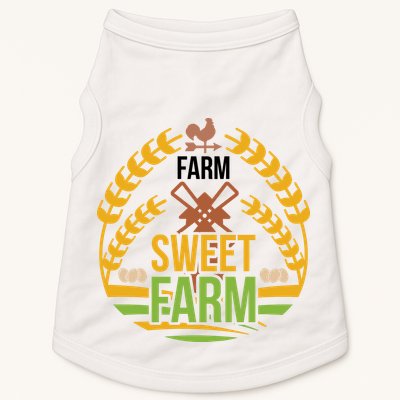 Farm Sweet Farm Doggie Tank